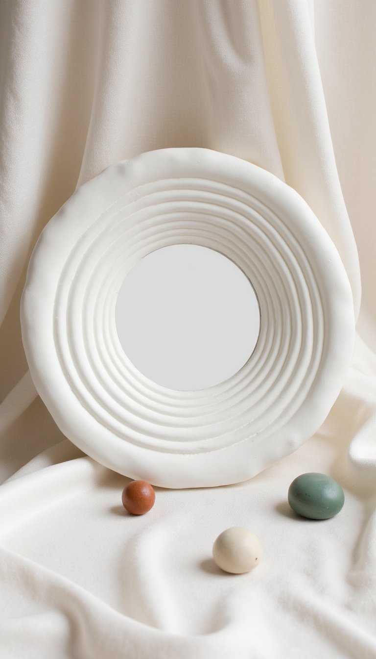15. Clay "Framed" Mirror