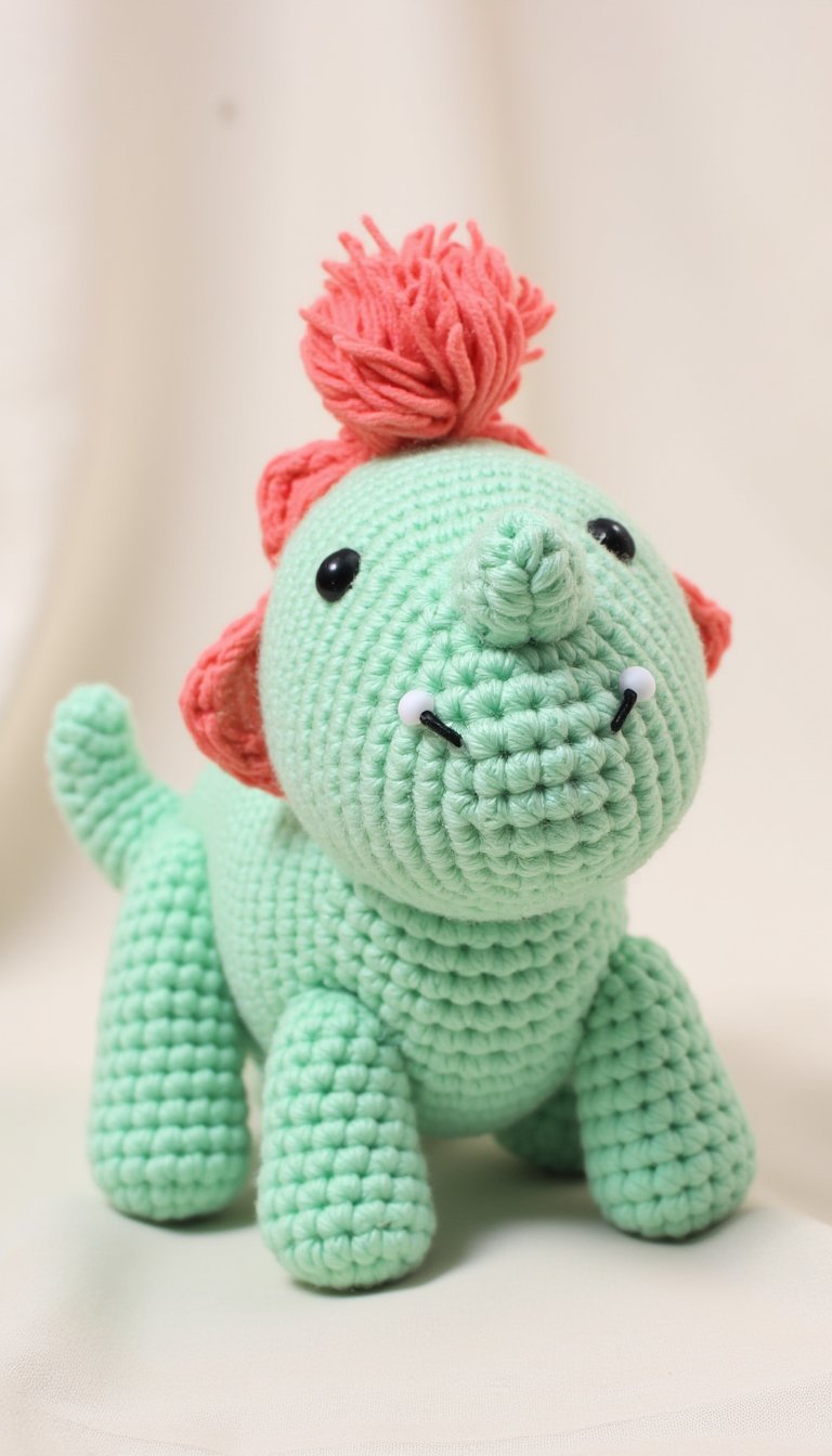 11. A Dinosaur with a Top-Knot