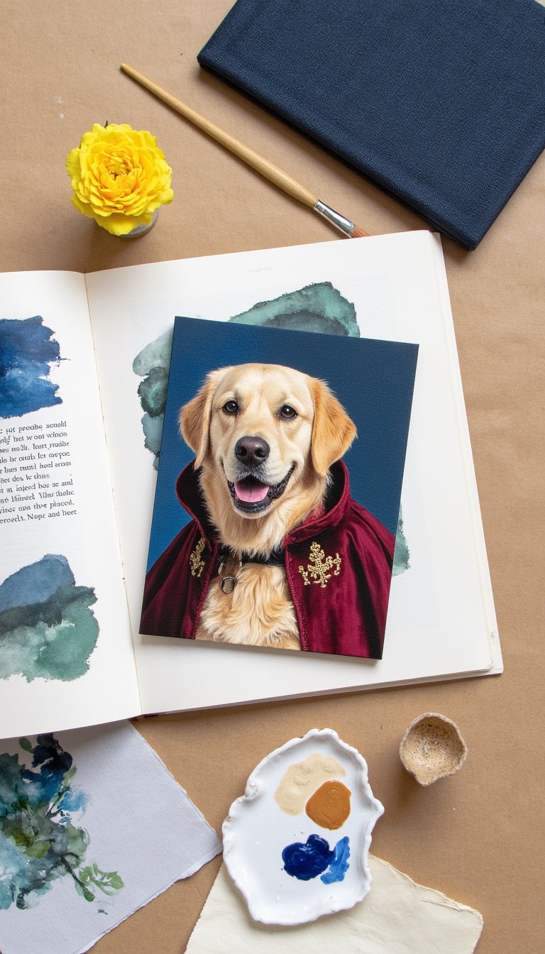10. A Custom Portrait of Them (Or Their Pet!)