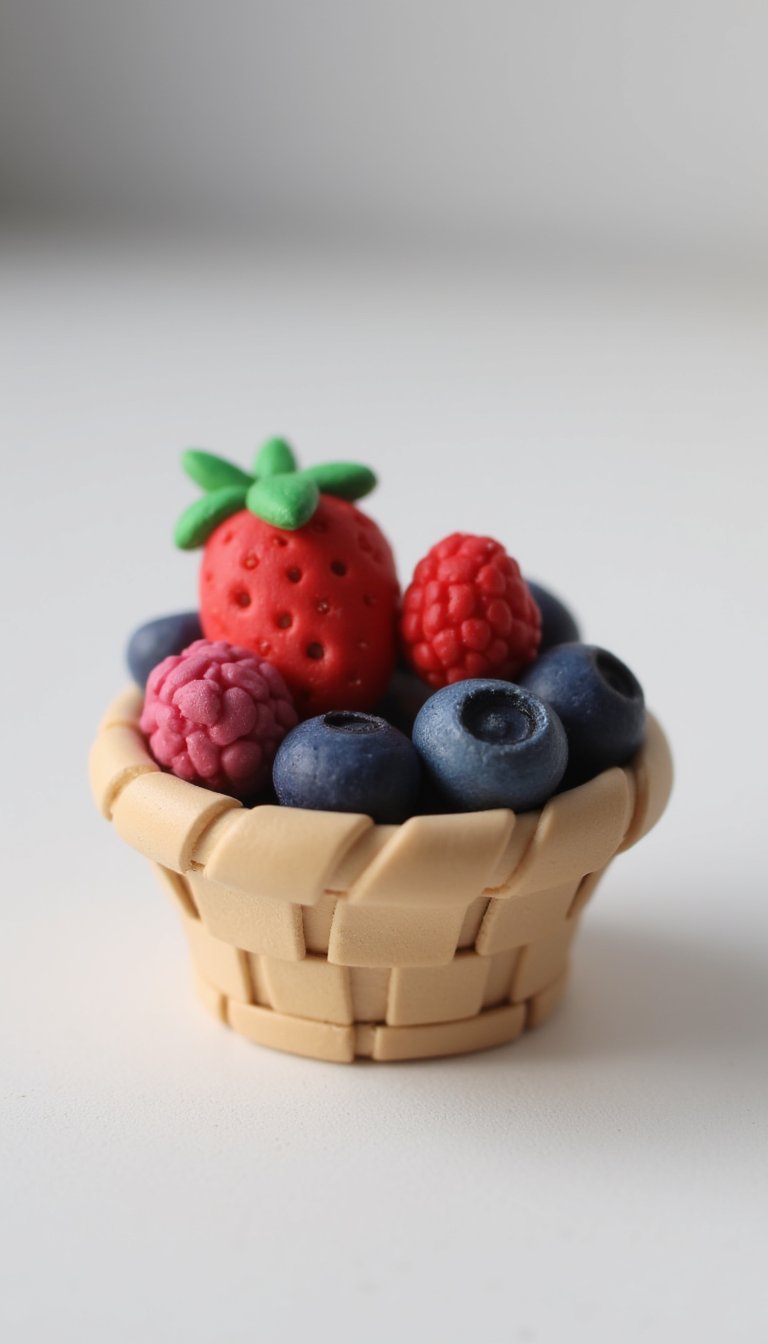 14. A Tiny Basket of Berries
