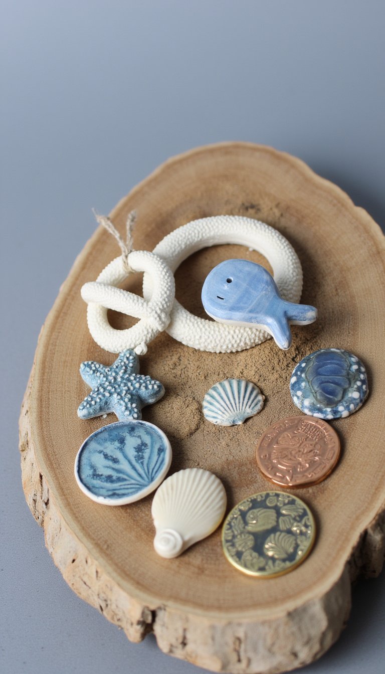 17. Coastal Christmas Ornaments (Plan Ahead!)