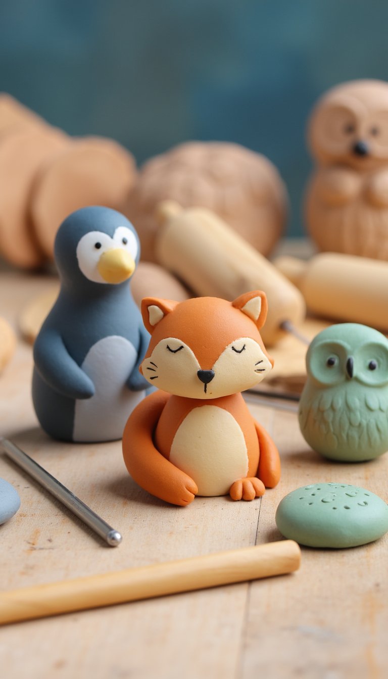 2. Whimsical Animal Figurines