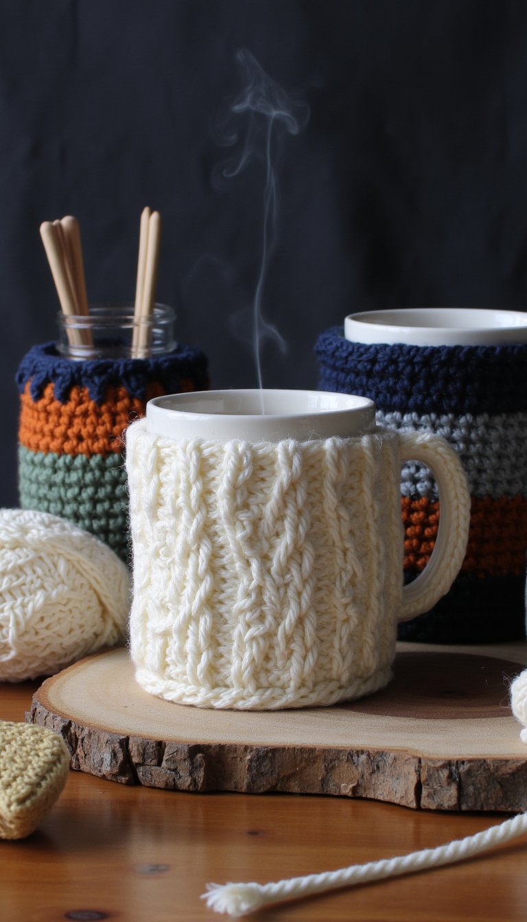 11. Custom Coffee Cup Cozies
