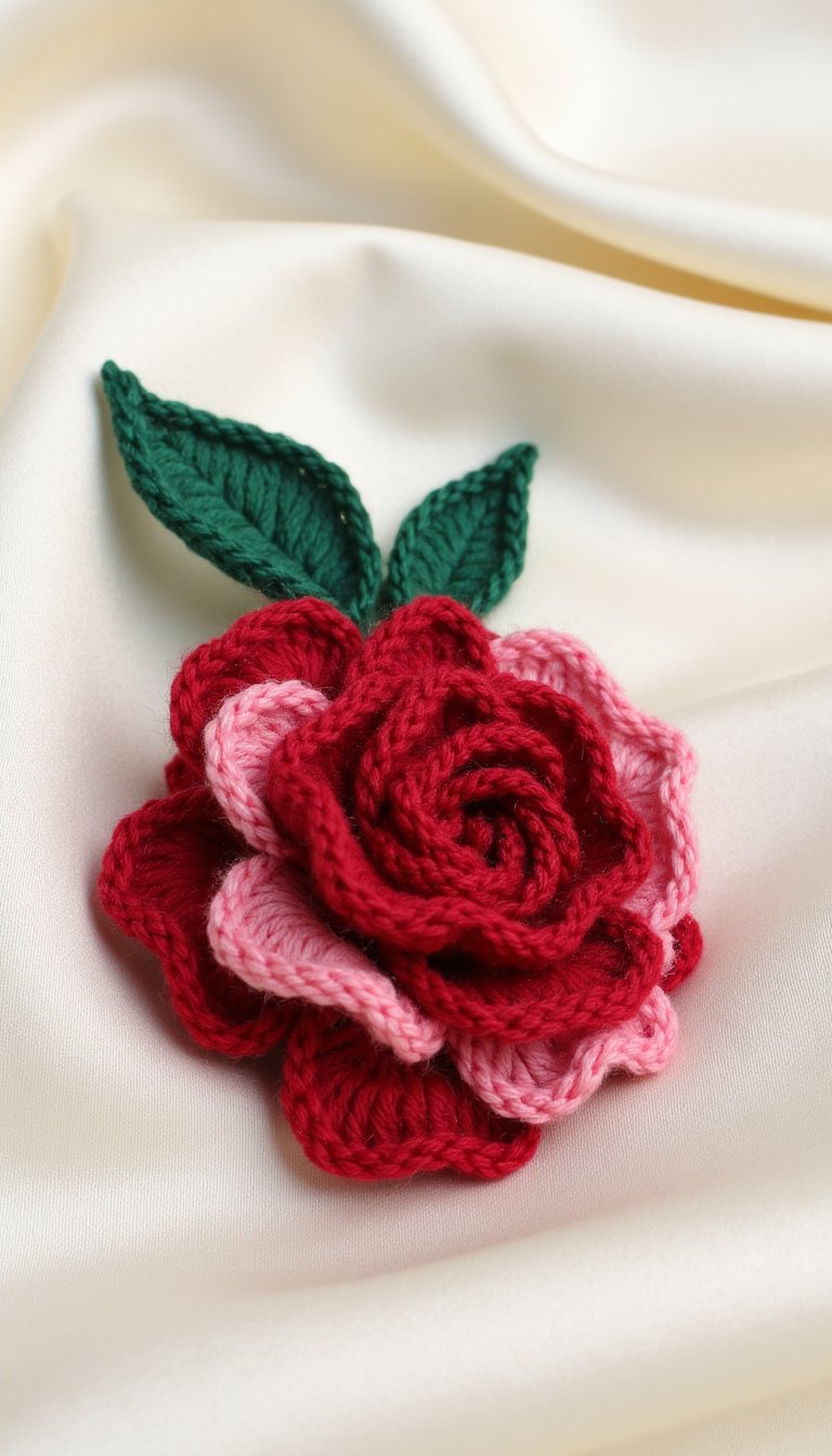 13. Wearable Flower Brooch