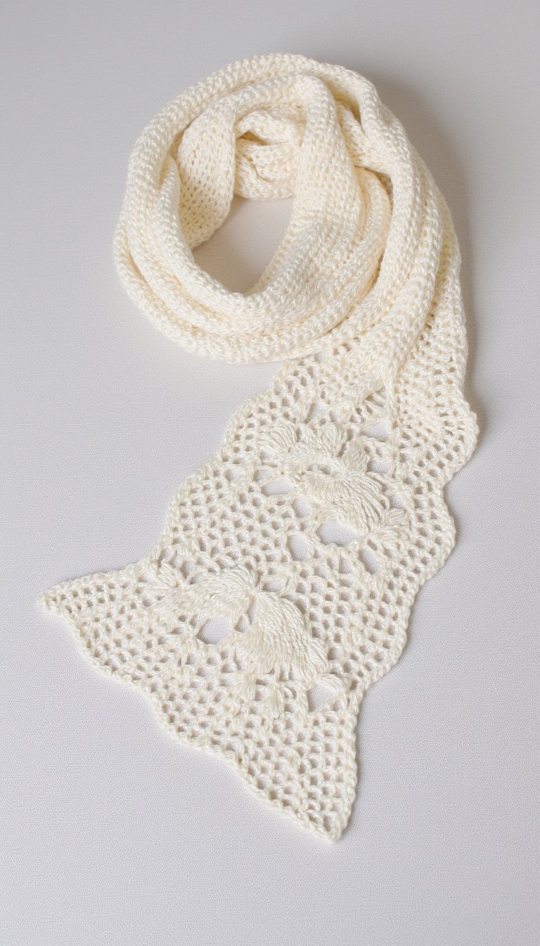 3. The Airy Lace Scarf