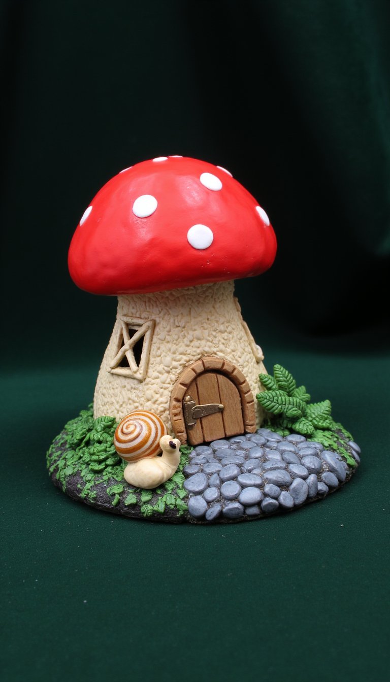20. Whimsical Mushroom House