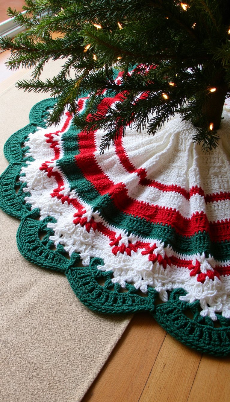14. Festive Tree Skirt