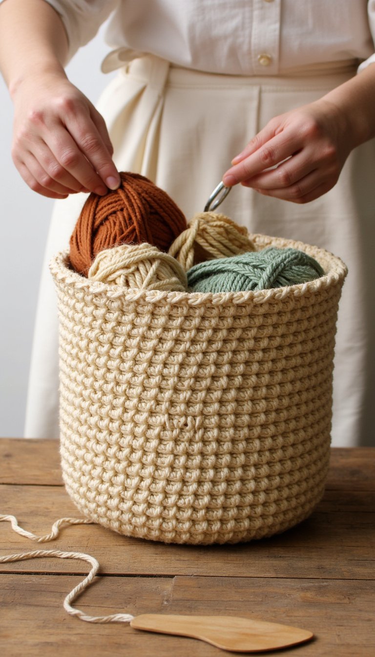 6. A Simple Storage Basket