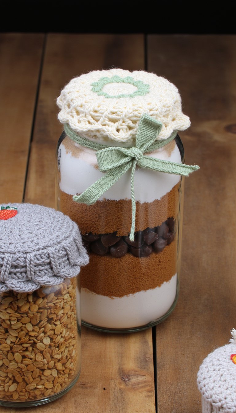 8. Decorative Jar Toppers