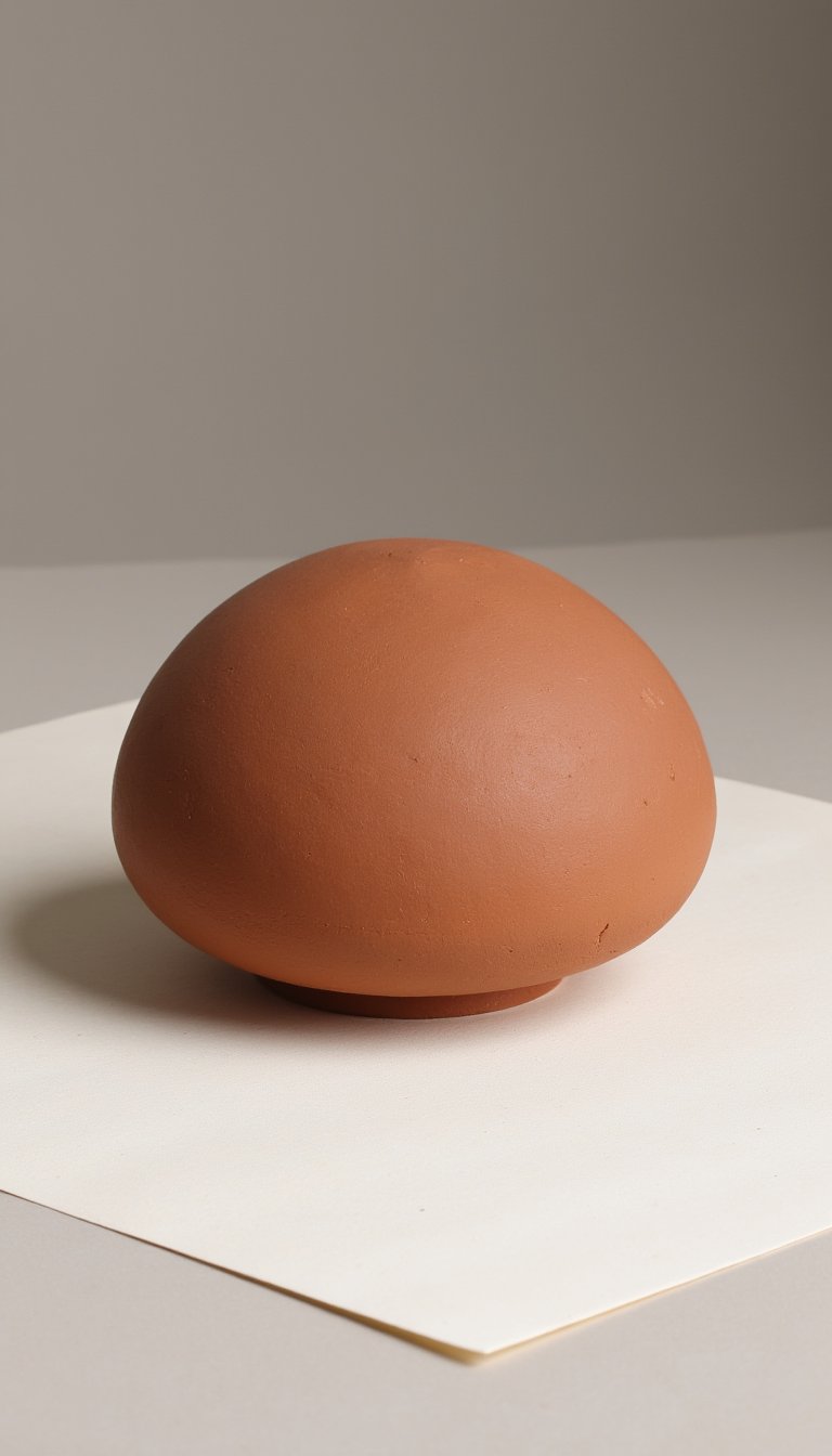 23. Clay "Paperweight" that's Actually Light