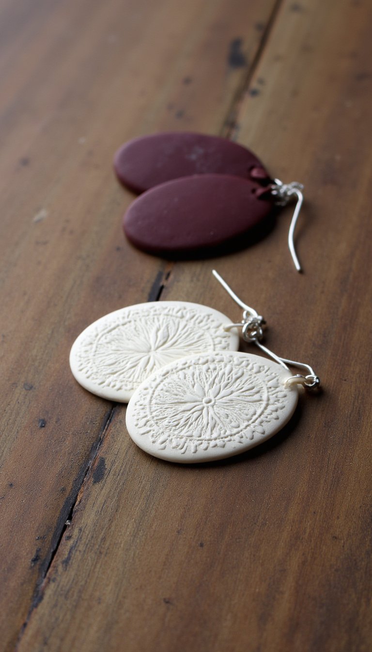 17. Pressed Lace Doily Imprints