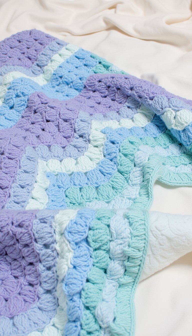 3. The Dreamy Chevron (Ripple) Blanket