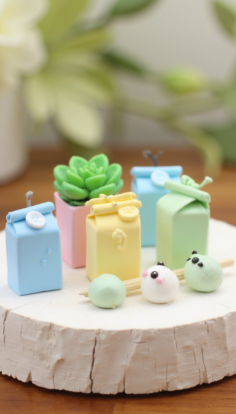 14. Miniature Milk Carton Planters