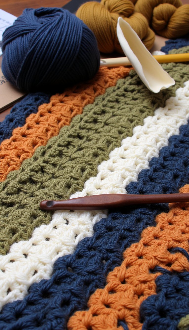 6. Cozy Corner-to-Corner (C2C) Blanket