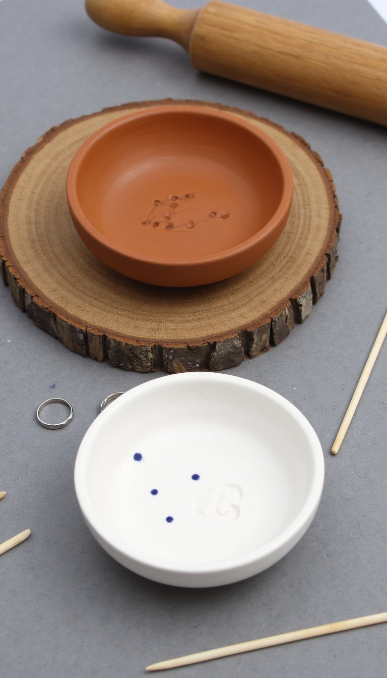 3. Personalized Stamp & Ring Dish