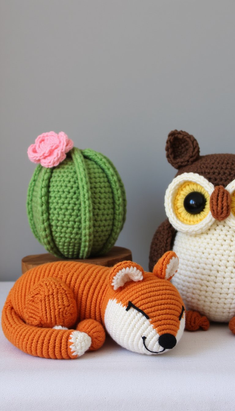 7. Whimsical Amigurumi