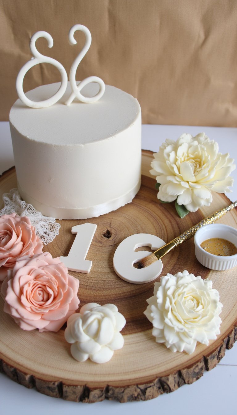 14. Wedding Cake Decorations