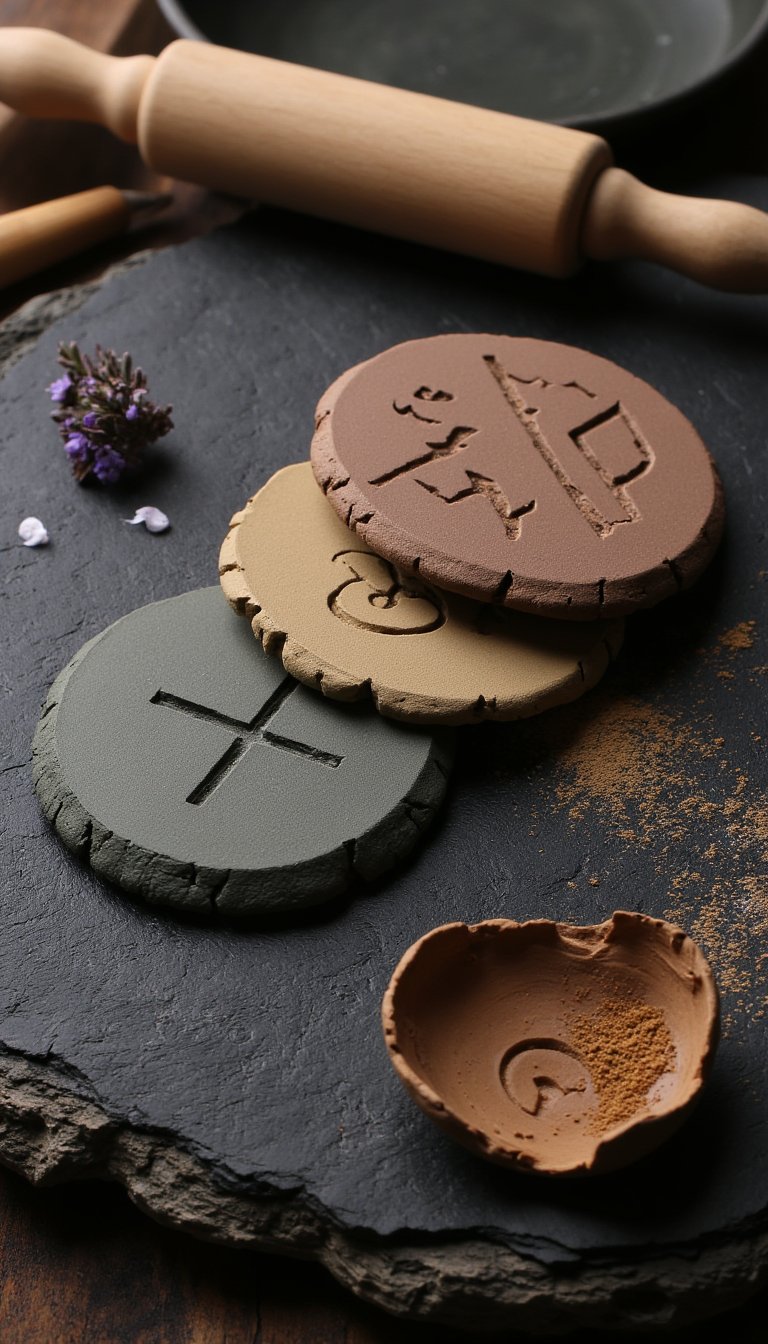 14. Runestone-Style Coasters