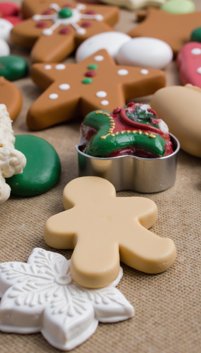 14. Clay Christmas Ornaments