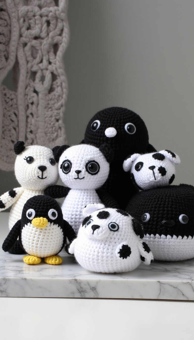 6. A Playful Amigurumi Zoo