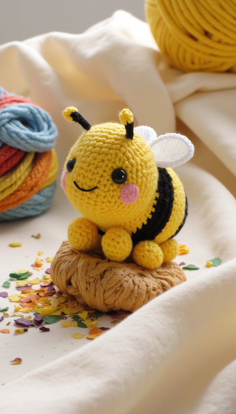 13. A Chunky, Smiling Bee