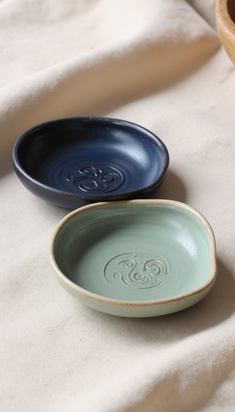 1. His & Hers Personalized Ring Dishes