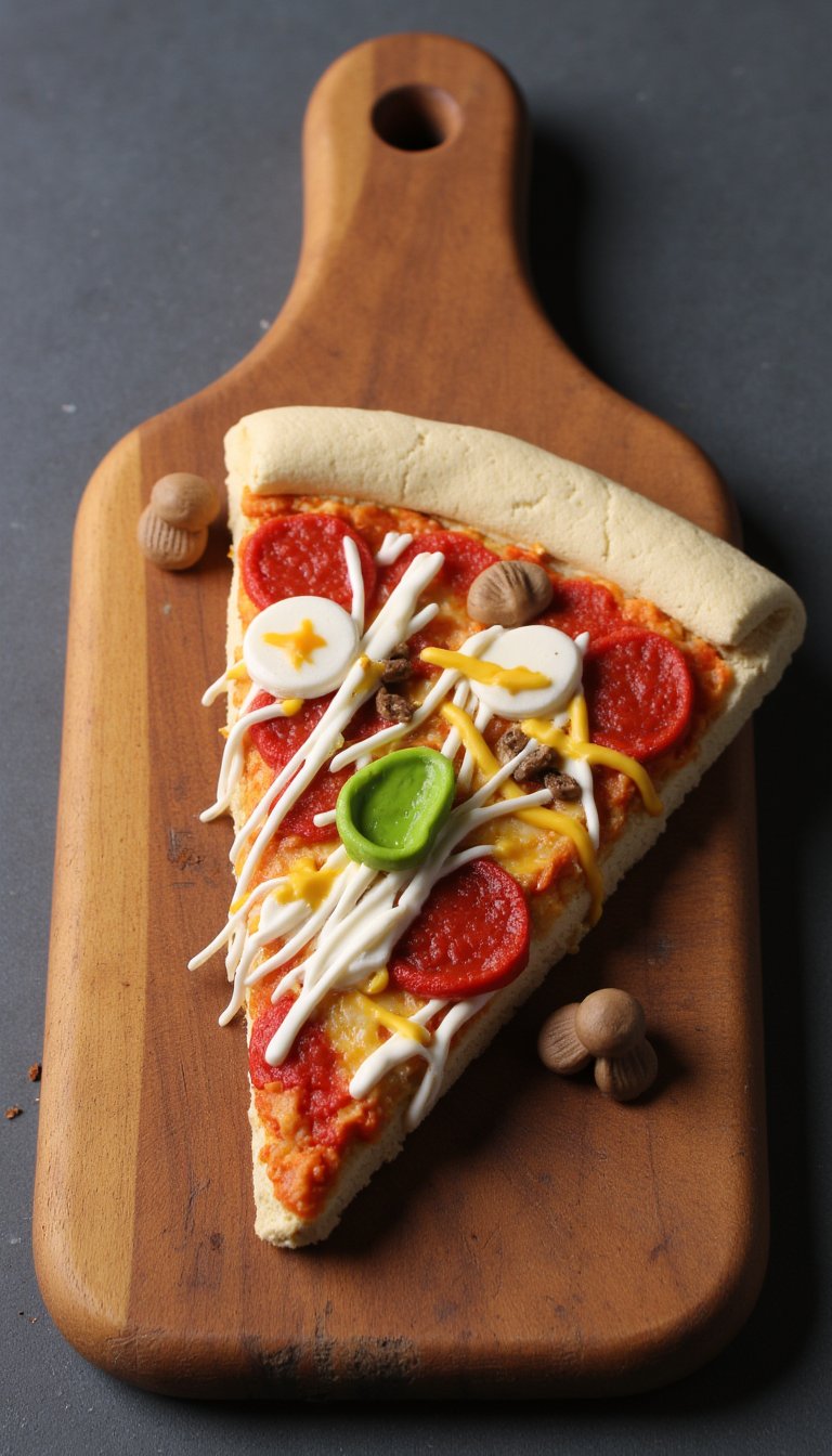 4. A Cheesy, Gooey Pizza Slice