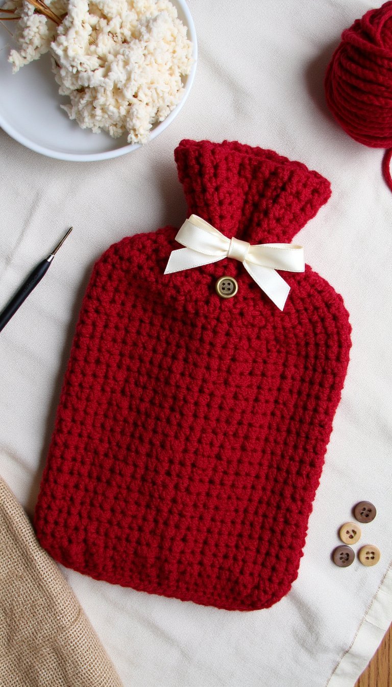 7. Hot Water Bottle Cozy