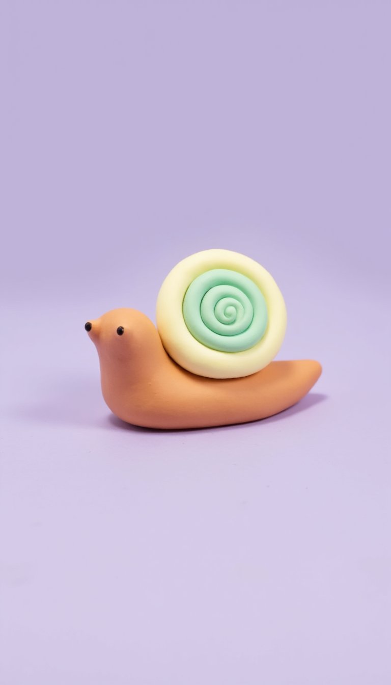 16. A Tiny Snail with a Swirly Shell