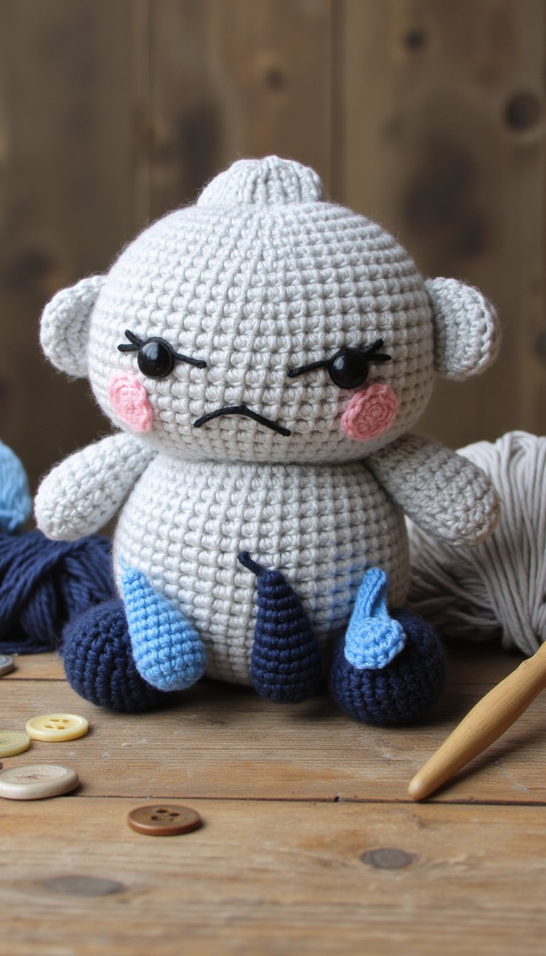 3. A Grumpy (But Sweet) Rain Cloud