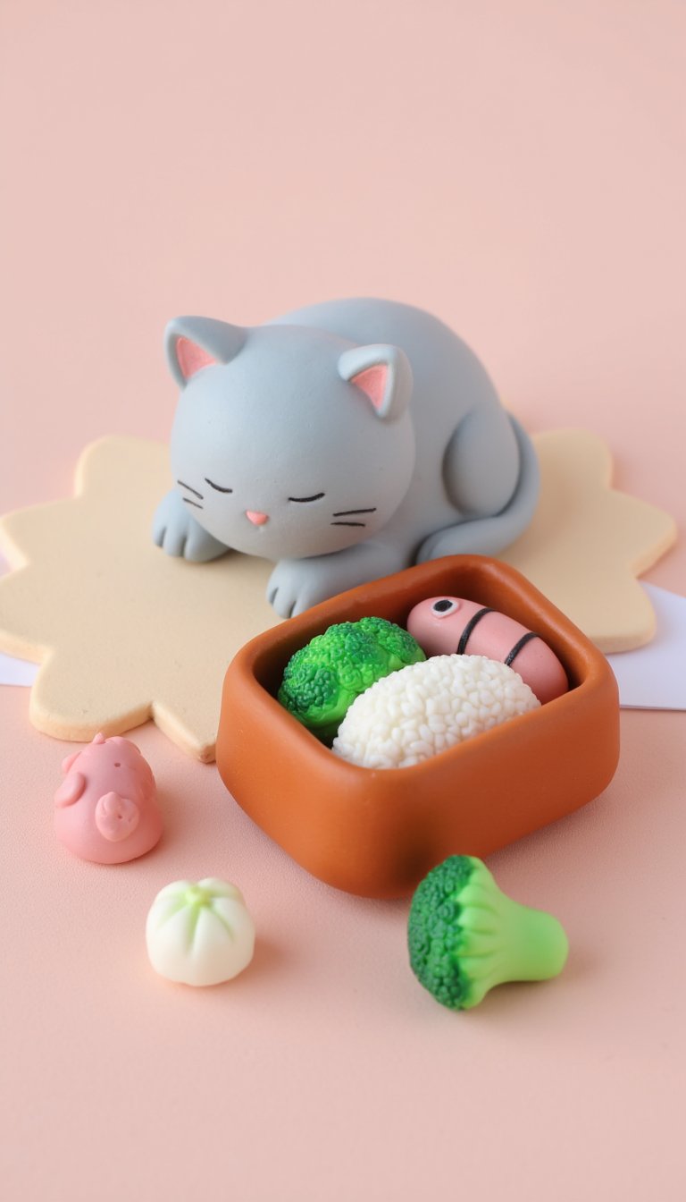 12. Sleeping Cat Paperweight