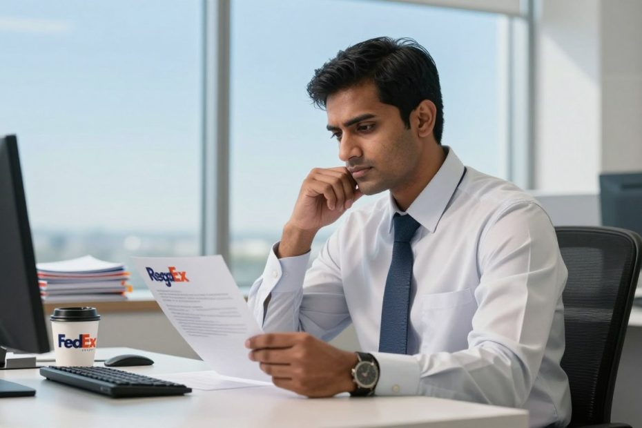 how to quit fedex without notice