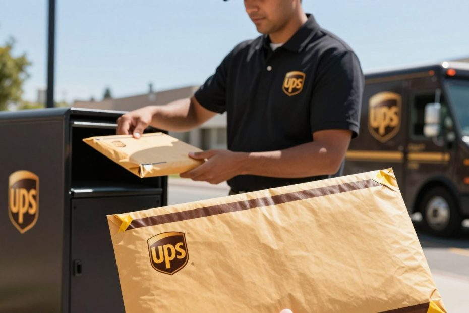 how to ship a package via ups overnight