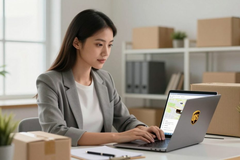 how to track ups truck live