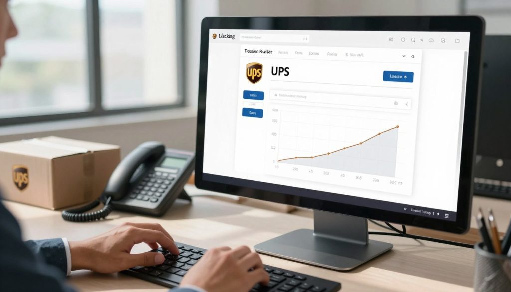 track UPS return package using tracking number