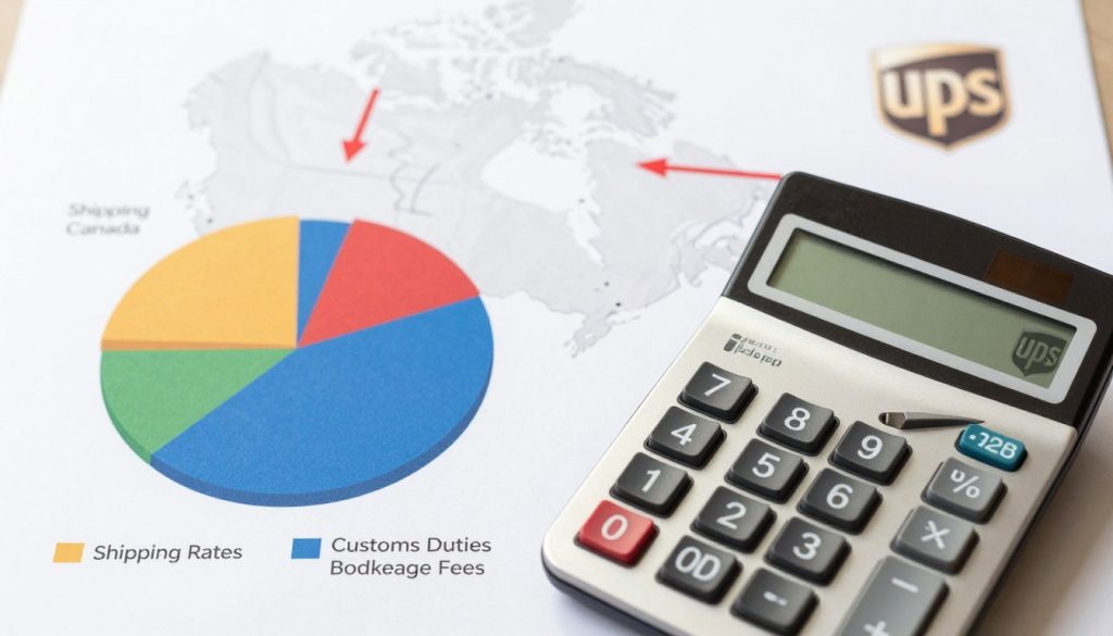 ups rates to canada shipping costs breakdown