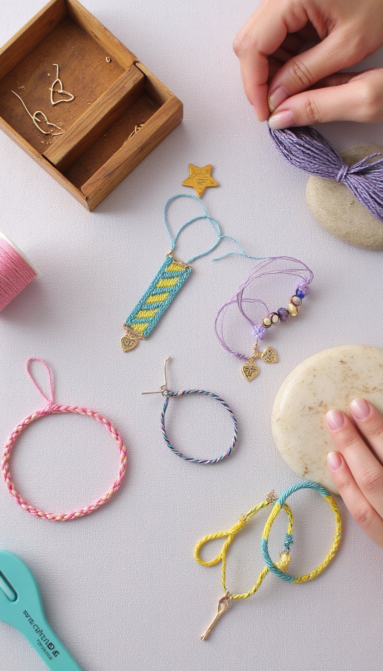 7. Friendship Bracelets with a Twist