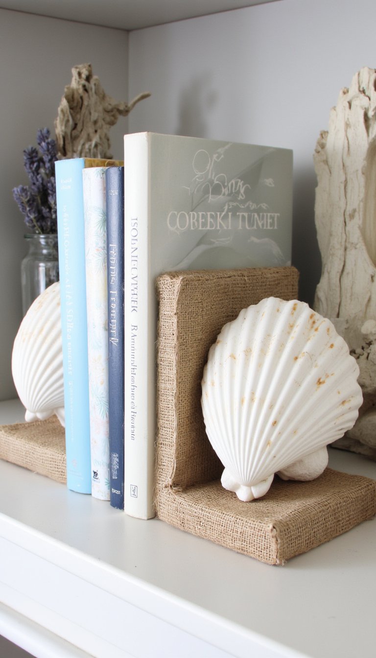 14. Heavy-Duty Shell Bookends