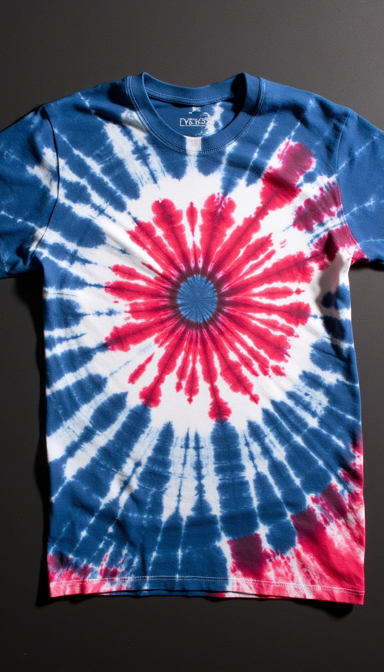 4. Patriotic Tie-Dye Galaxy