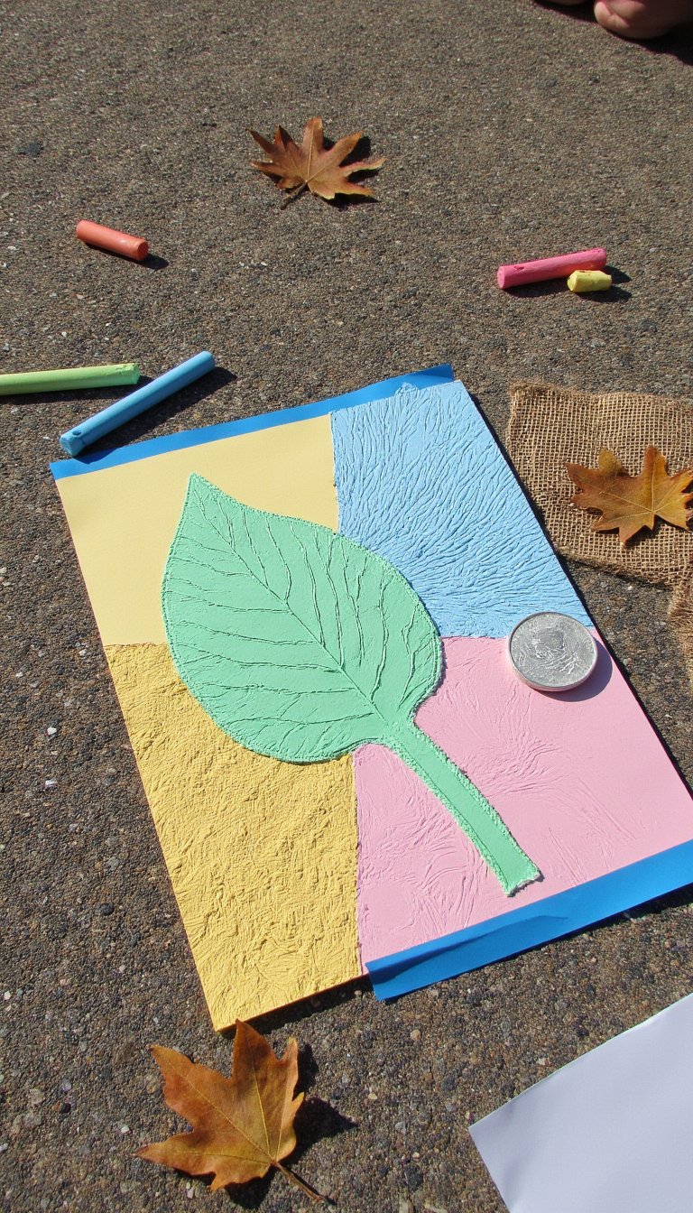 11. Texture & Nature Rubbings