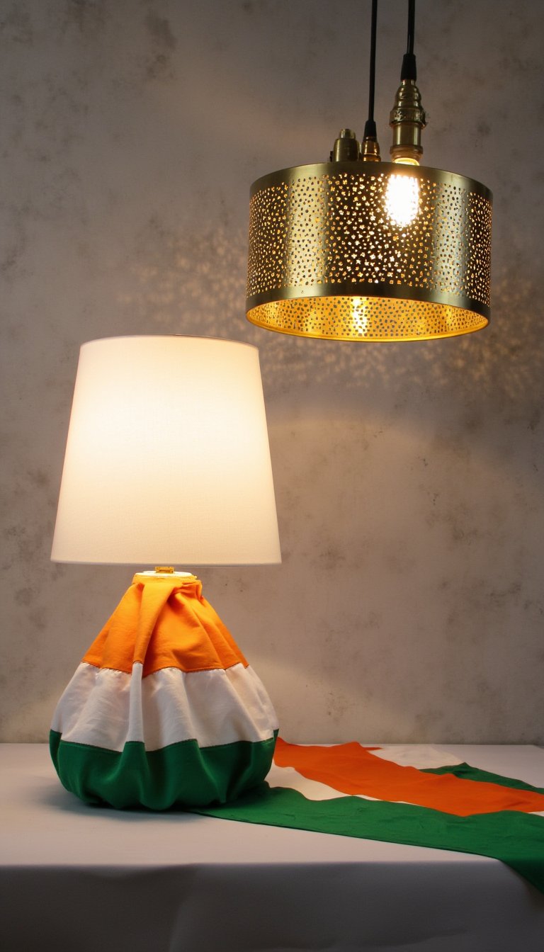 17. Flag-Inspired Lighting Fixtures