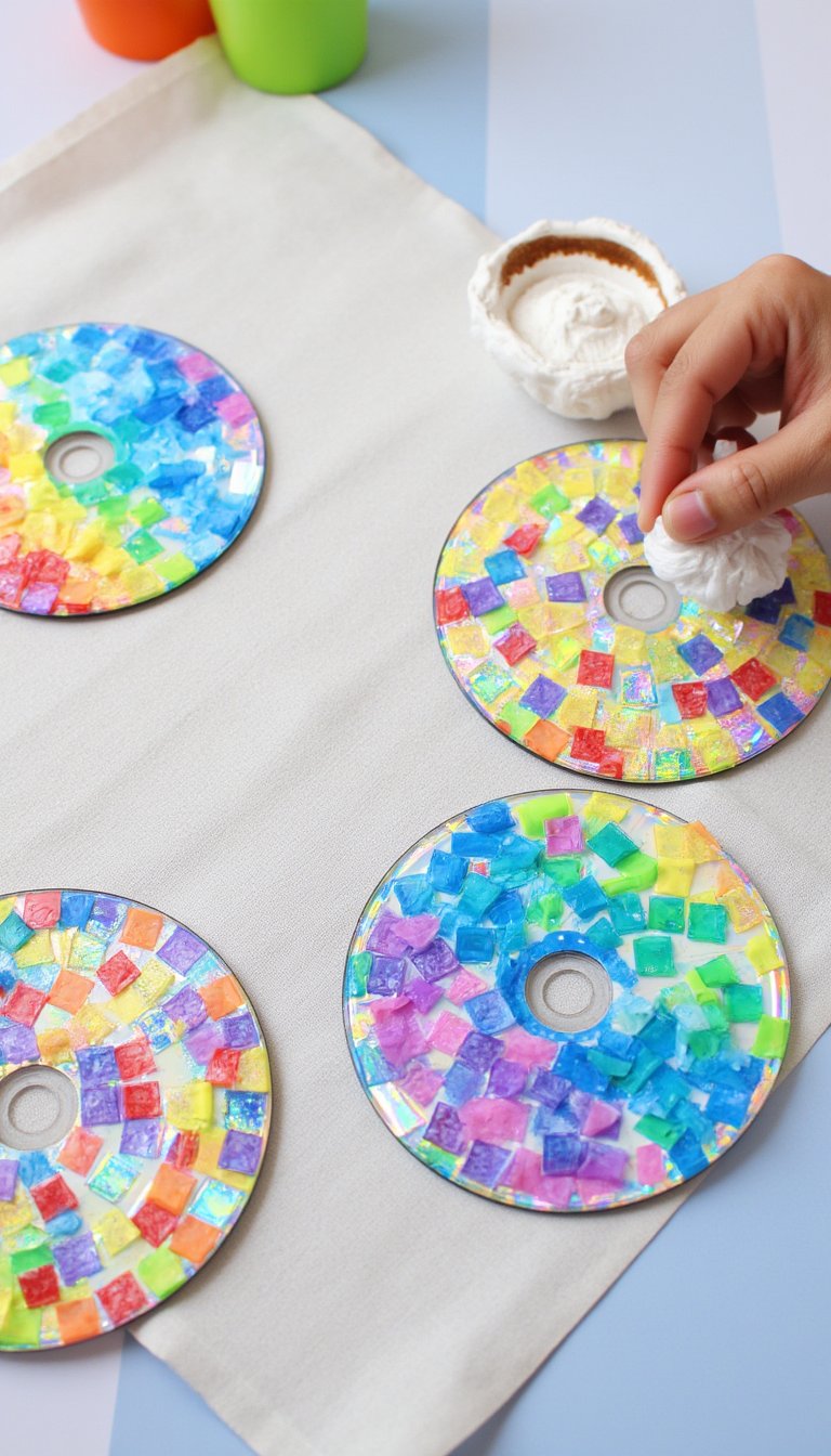 3. CD Rainbow Suncatchers