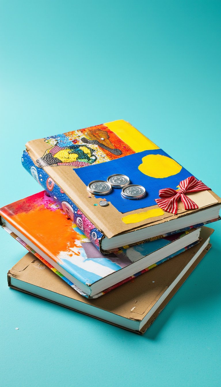 11. Cereal Box Book Covers