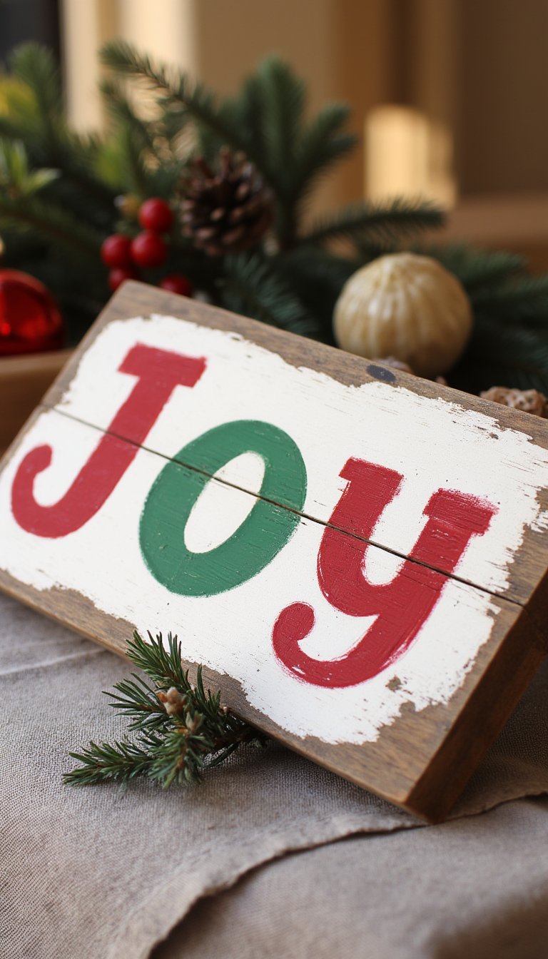12. Pallet Wood Sign