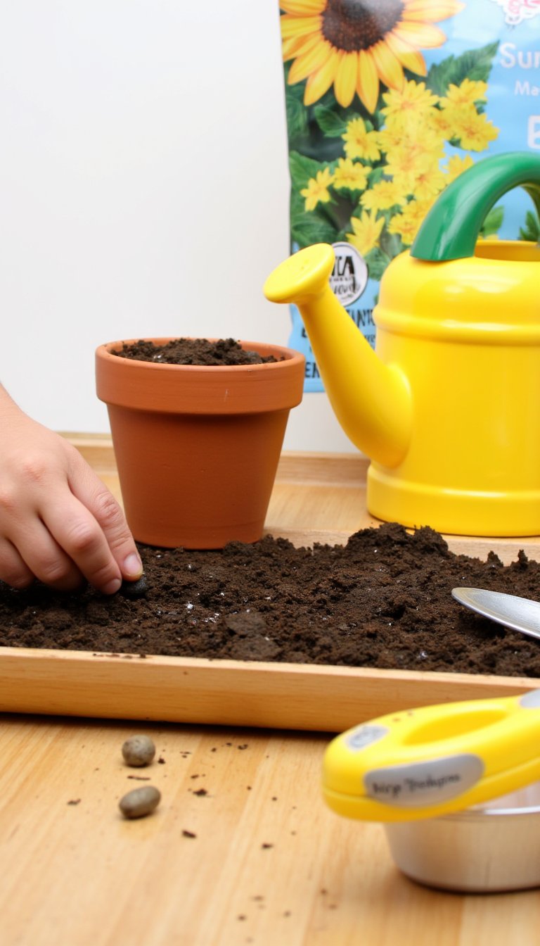 3. Flower Seed Planting Station