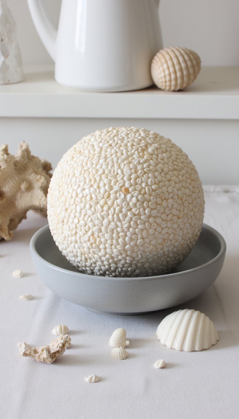 28. Decorative Shell-Filled Balls