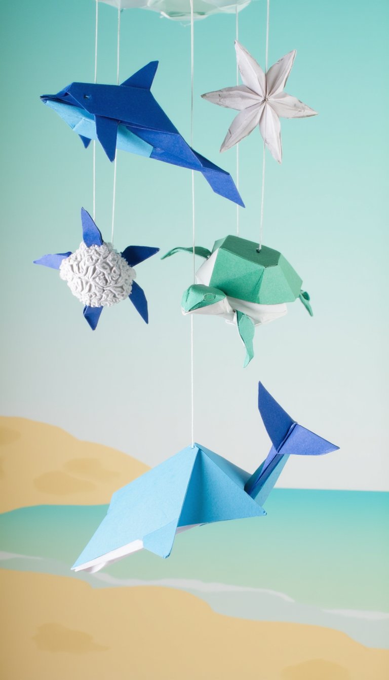 21. Marine Animal Origami