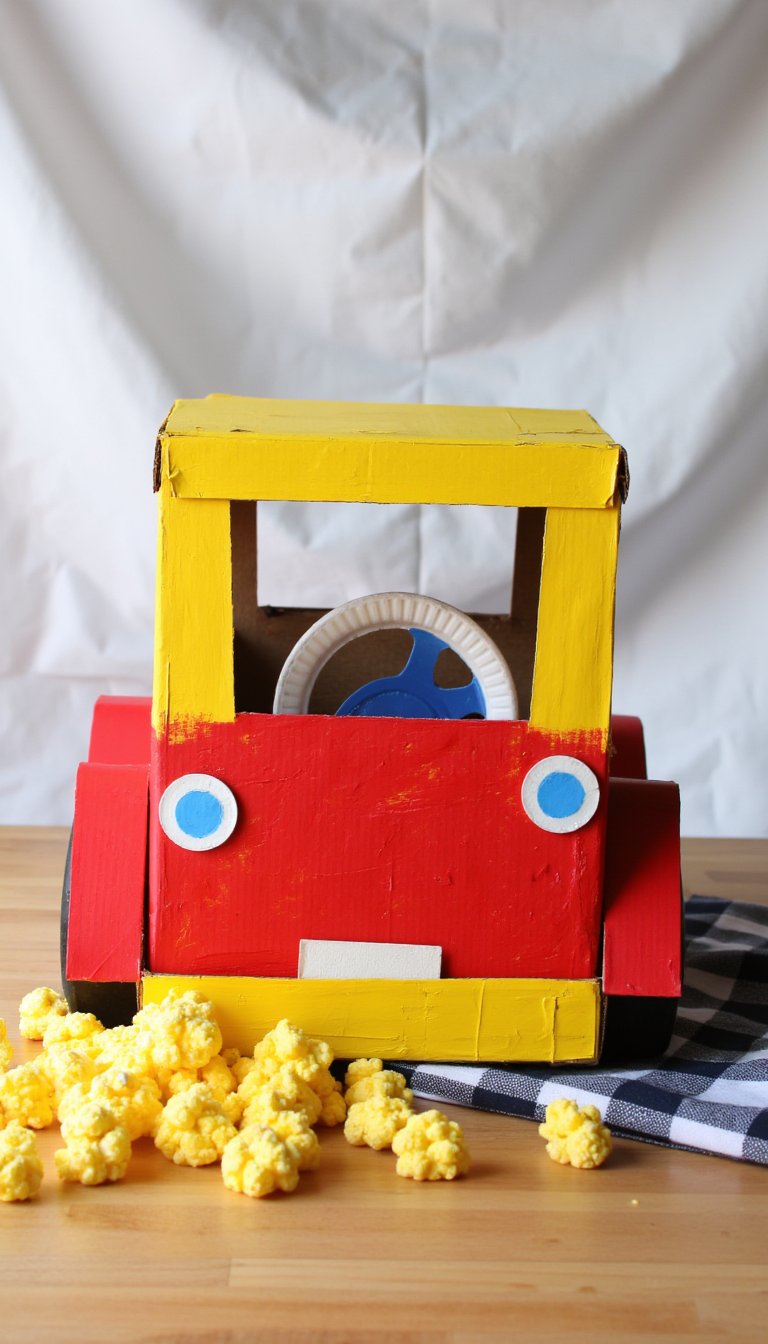 17. Cardboard Box Drive-In Movie