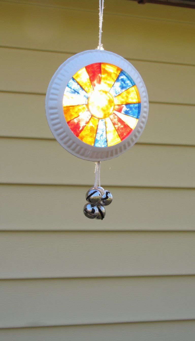 1. Sunny Suncatcher Wind Chimes