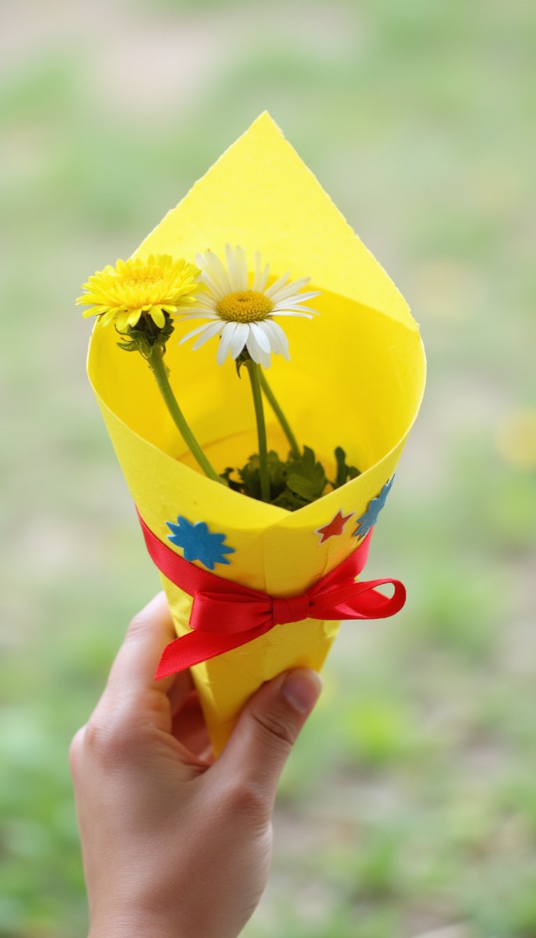 13. May Day Flower Cones